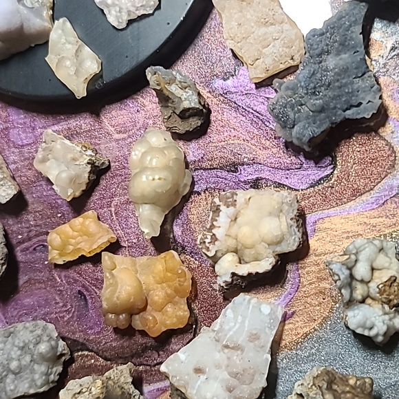 RARE & STUNNING Thumbnail up to Cabinet size 🍇BOTRYOIDAL crystals from Oregon! - Picture 16 of 16